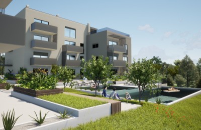 Modern apartment in a residential area, only 3500 m from the sea - under construction