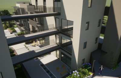 Appartamento con una camera da letto e la piscina, al secondo piano di un moderno edificio con l'ascensore - nella fase di costruzione 10