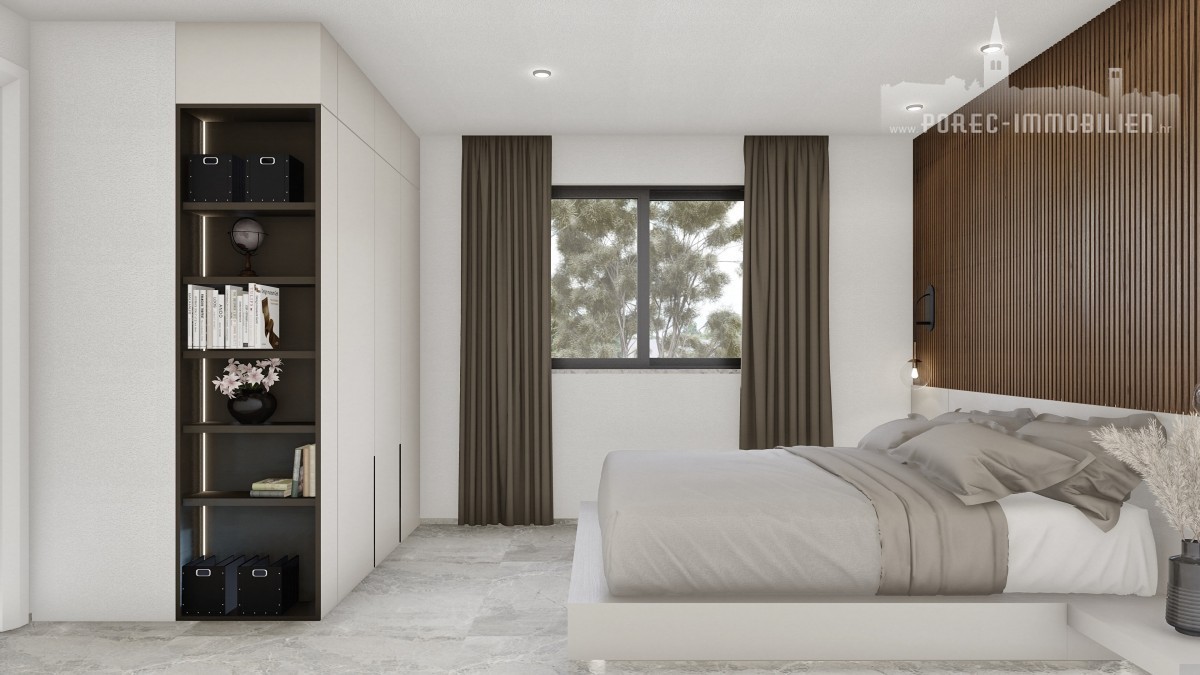 Appartamento con una camera da letto e la piscina, al secondo piano di un moderno edificio con l'ascensore - nella fase di costruzione 5