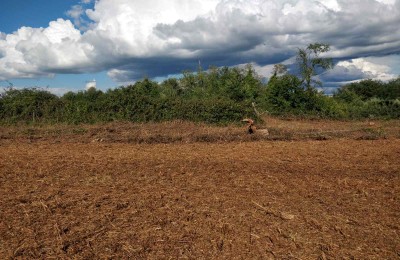 Building land with a view of the sea and Porec