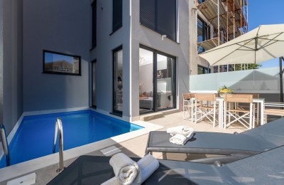 Modernly furnished house, only 700 meters from the sea.