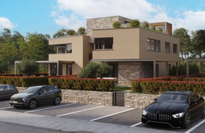 Exclusive to our agency! Two bedroom apartment with garden, 3 km from Porec town centre - under construction