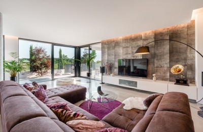 Modern luxury villa with panoramic sea view