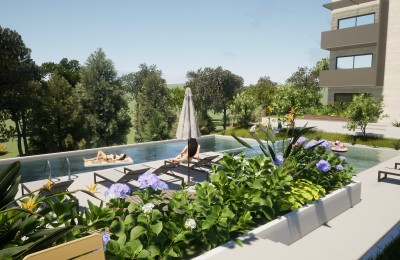 Modern apartment in a residential area, only 3500 m from the sea - under construction