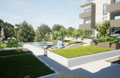 Appartamento con una camera da letto e la piscina, al secondo piano di un moderno edificio con l'ascensore - nella fase di costruzione 8