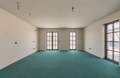 Newly built! Beautiful house with three bedrooms, first in the row - under construction