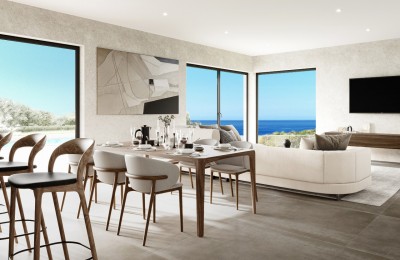 An impressive villa with a beautiful sea view - under construction