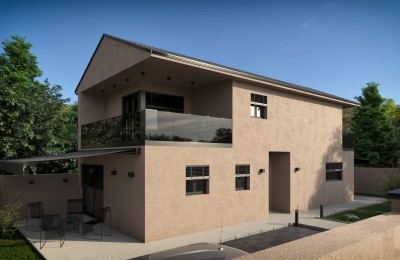 Central Istria, new detached house with 3 bedrooms, near Sveti Lovreč