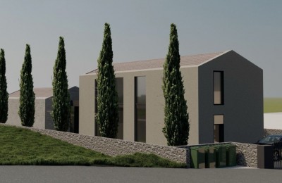 Istria, land with a building permit, near Sveti Lovrec