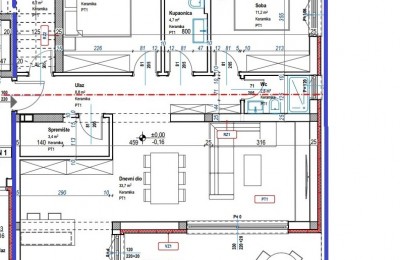 Two-bedroom apartment with a 400m2 garden, located on the ground floor of a modern building - under construction