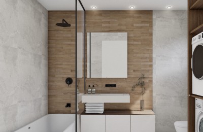 Appartamento con una camera da letto e la piscina, al secondo piano di un moderno edificio con l'ascensore - nella fase di costruzione 6